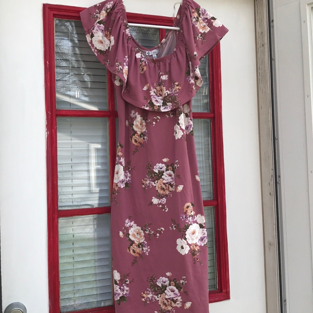 Long cute strapless!